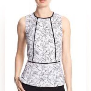 Banana Republic Floral Peplum Top